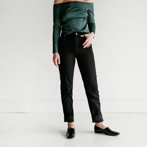 Eckhaus latta el jeans black sz 26
